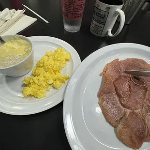 2 Eggs with Country Ham