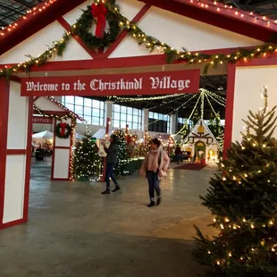 inside the ice rink area