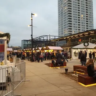 A few of the vendors