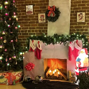 House decorations outside