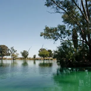 Canoeing on Silverbell Lake.
