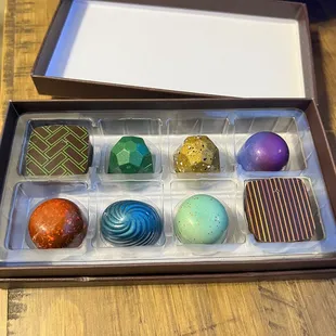 Assorted truffles