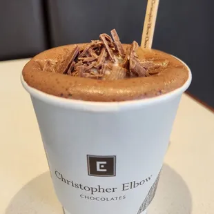 Hazelnut Hot Chocolate