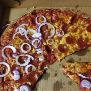a slice missing