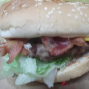 Bacon Cheese Burger