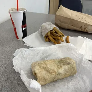 Carne Asada Burrito