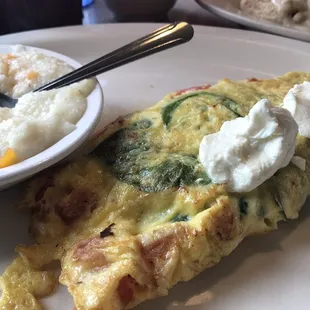 Swiss Cheese Omelet