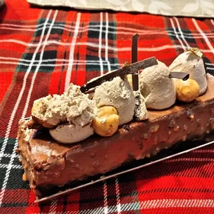 Macadamia dessert. I don&apos;t remember what it&apos;s called. But it melts in your mouth.