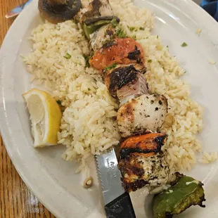 chicken kabob