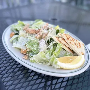 a plate of salad