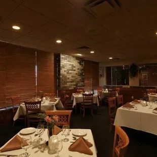 the dining room of a restaurant