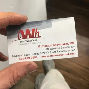 Doctor E. Stanton Shoemaker