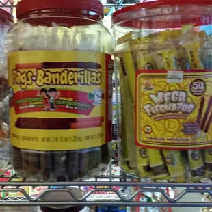 They even have the legit chamoy straws for micheladas!