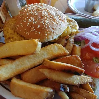 The Beef Fritter Sandwich