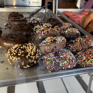 Chocolate donuts