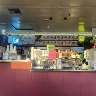 the menu