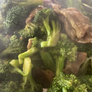 Beef and broccoli