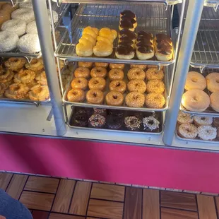 a variety of doughnuts
