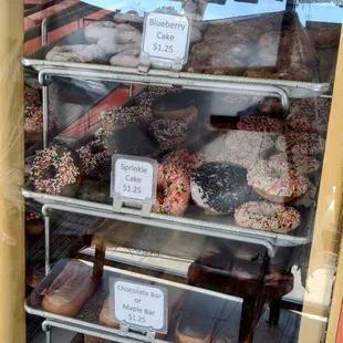 There was a sweet lady behind the counter. I wonder if it was Christy...