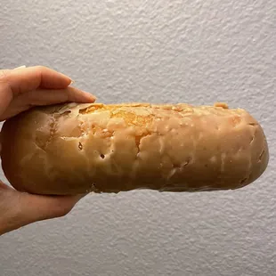 Maple bar donut