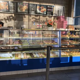 The very attractive assorted donut spread