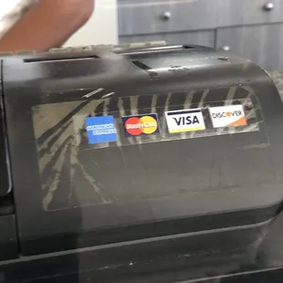 They take cards! But not tap-pay, yet.