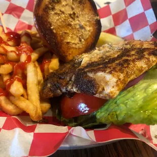 Cajun Chicken Sandwich