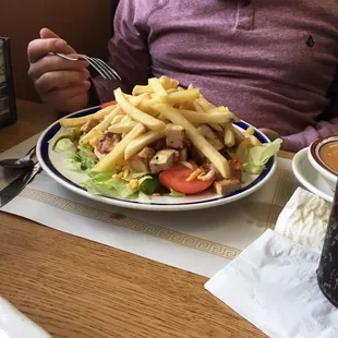 If you're from Western PA you know fries are a crucial topping to any salad