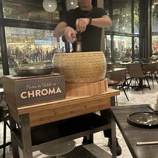 Truffle fettuccine Alfredo was