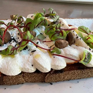 Whipped Ricotta Crostini