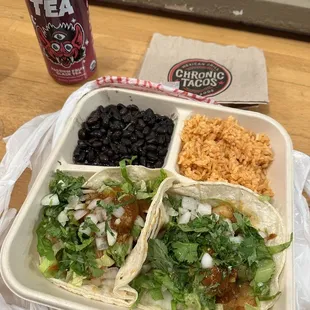 2 Taco Plate