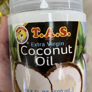 T.A.S. Extra Virgin Coconut Oil