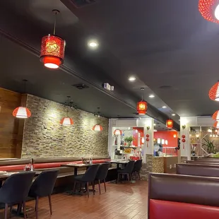  interior of a restaurant