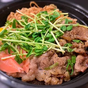 Beef Yakiniku Don