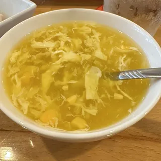 Egg Drop Corn Soup