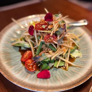 Papaya Salad / Missing some key ingredients IMO