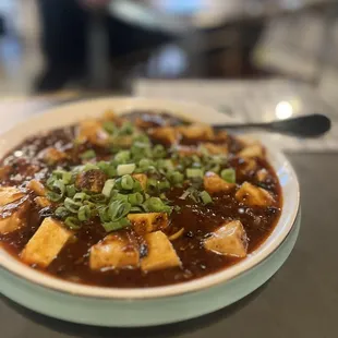 Ma Po Tofu with Minced Pork