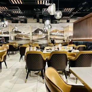 interior, sushi and sashimi