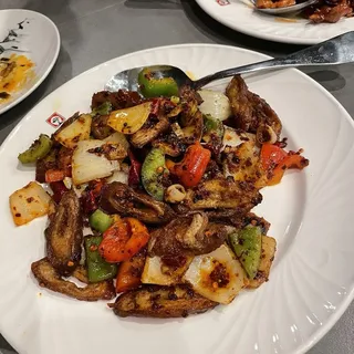 Dry-Fried Pork Chitterlings