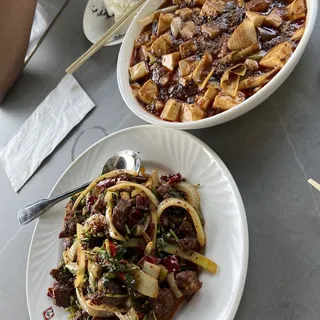 Ma Po Tofu with Minced Pork