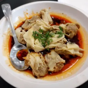 Spicy Wontons