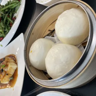 Golden Lava Custard Buns
