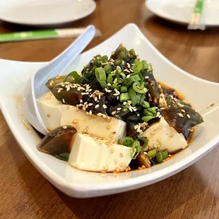 Preserved Eggs with Tofu