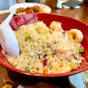 Pineapple Fried Rice with Shrimp