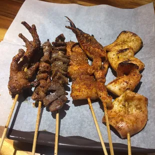 Chicken Heart Skewers