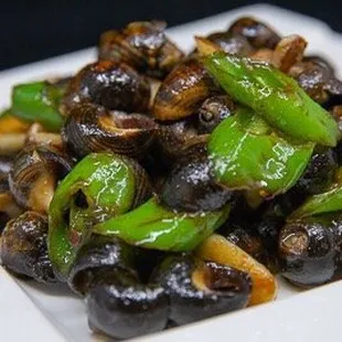 Stir Fried Escargot