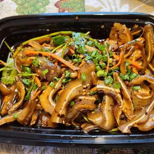 Spicy pig ear
