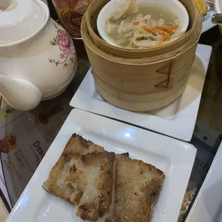 Turnip Cake With XO Sauce