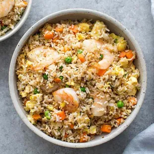 Shrimp Stir Fry Rice