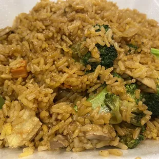 Vegetable fried rice